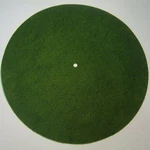 Columbia Grafonola 11.5" Light Green Phonograph Turntable Felt. Fixed Price $9.49.