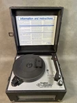 Hamilton Model 910 4 Speed Vintage Travel Record Player Tested Works Clean. Fixed Price $99.95.