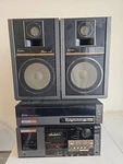 Mitsubishi Stereo DA-L70 Cassette Am/fm LT-70 Turntable SS-L70 Speakers. Fixed Price $249.99.