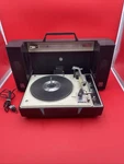 Vintage General Electric Wildcat Portable Record Player. Fixed Price $130.00.