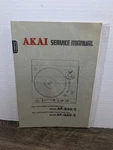 Akai AP-D40/C, AP-Q60/C Direct Drive Turntable Service Manual Genuine Original. Fixed Price $13.49.