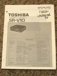 Toshiba SR-V10 Stereo Turntable Original Service Repair Manual. Fixed Price $31.94.