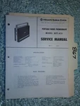 Hitachi DPT-610 Service Manual Original Repair Book Portable Record Player. Fixed Price $25.00.
