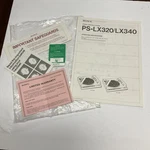 Sony PS-LX320/LX340 Turntable Operating Instructions Owners Manual. Fixed Price $19.99.