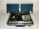 Vtg Compact Suitcase Stereo Crown SCP-71FW Tape Record Player See Description. Fixed Price $250.00.