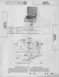 1956 Mitchell 1265 Phonograph Record Player Service Manual Photofact Schematic. Fixed Price $8.99.