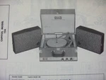 Capitol 126 Phonograph Record Player Photofact. Fixed Price $5.50.