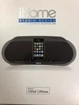Ihome Studio Series IP3BZC Bongiovi Acoustics Dps 30-PIN Ipod Dock Brand New. Fixed Price $149.99.