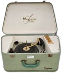 Magnavox Micromatic Portable Suitcase Record Player. Fixed Price $199.99.