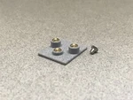Pats Audio M7 Headshell Cartridge Mounting Plate (tall) For Garrard Turntable. Fixed Price $20.00.