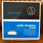 Audio Technica AT605 Four 4 Insulator Isolation Feet Pedestals With Box Clean !. Fixed Price $69.99.