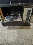 Vintage Magnavox Stereophonic Solid State Micromatic Turntable. Fixed Price $250.00.