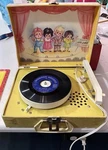 Vintage Dejay Children Stage Record Player Phonograph SP-16 Turns. Fixed Price $24.98.