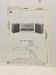 Bradford Model WTG-55913 Stereo & Speakers Sams Photofact Schematics. Fixed Price $7.99.