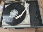 Vintage Westinghouse H114AC1A Portable Record Player. Fixed Price $180.00.