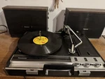Panasonic SG-635 Portable Solid-state Stereo Phonograph. Fixed Price $275.00.