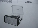 Zenith AP9B Phonograph Photofact. Fixed Price $6.50.