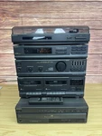 Sony Modular System: Tuner, Receiver, Dual Tape Deck, 5 Cd Changer, Turntable. Fixed Price $500.00.