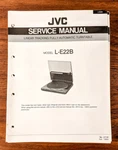 Jvc L-E22B Record Player / Turntable Service Manual *original*. Fixed Price $24.97.