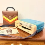 Vintage Record Player Mangiadischi Lesa Madyrad Blu Puffo Radio 1970. Fixed Price $46.84.