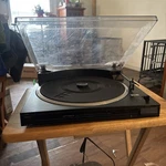 Optimus LAB-460 Automatic Belt Drive Turntable 33/45 Rpm Black 42-2920 Tested. Fixed Price $90.00.