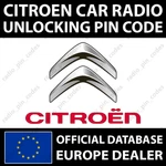 Citroen Radio Pin Code Berlingo C1 C2 C3 C4 C5 Jumper Jumpy Nemo Picasso Xsara. Fixed Price $5.79.