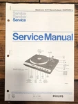 Philips AF-829 Record Player / Turntable Service Manual *original*. Fixed Price $29.97.