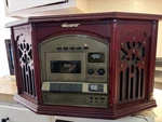 Memorex 5-IN-1 Nostalgia Music Center Turntable, Cd, Cassette, Am/fm Radio. Fixed Price $199.95.