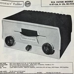 1956 Rca Radio 6-XY-5A B Service Wire Schematic Repair Manual Sam Photofact. Fixed Price $9.99.