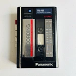 Panasonic RX-SR25 Am/fm Cassette Player- New Belt- Motor Spins- No Sound. Fixed Price $24.95.