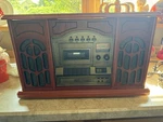 Thomas Pacconi Classics Stereo TPC-MSE-805 Am Fm Cassette Cd Turntable Player. Fixed Price $54.99.