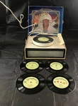Vintage Playtime Texas Portable Player With 5 Disney Story Records. Fixed Price $29.75.
