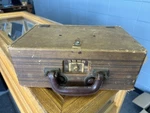 Antique Montgomery Ward Airline 4B11 Wg And C Series Portable Radio For Display. Fixed Price $69.99.