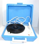 Vintage Dejay SP20 Portable Record Player Turntable Tested Works. Fixed Price $19.99.