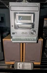 Panasonic Mash Cd Stereo System SA-PM07 Am Fm Cassette With Remote Tested Works. Fixed Price $119.99.