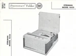 1958 Steelman 4A23 Record Player Photofact Service Manual Phonograph Amplifier. Fixed Price $11.04.