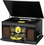 Bluetooth Record Player 10 1, 3-SPEED Turntable For Vinyl With Speakers, Lp. Fixed Price $198.46.