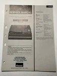 Sansui P-M900 Automatic Dd Turntable Service Manual Original Vintage Oem Genuine. Fixed Price $24.99.