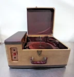 Webster Co. Webcor B-1024-1 Portable Phonograph, Record Player, Turntable. Fixed Price $149.99.