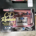 Crosley CR248-CH Songwriter Cd Recorder 3-SPEED Player Cassette Am/fm. Fixed Price $180.00.