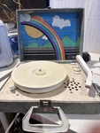 Vtg Imperial Ed 100 Portable Record Player Turntable 78 45 33 16 Works Rainbow. Fixed Price $35.00.