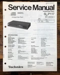 Technics SL-P117 Cd Player Service Manual *original*. Fixed Price $19.97.