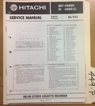 Hitachi Sdt 9600H Service Manual Original Repair Book Stereo. Fixed Price $19.98.