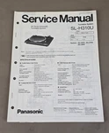 Panasonic Turntable Sl-h 310U Service Manual D-4443. Fixed Price $54.95.