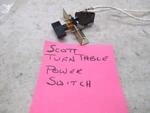 Scott Turntable Power On - Off Switch. Fixed Price $16.00.