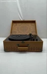 Crosley Model CR6249A-EM1 Brown Portable Turntable Record Player Not Tested. Fixed Price $24.99.