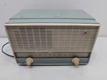 Mid Century Rca Victor X-5HE Blue Tabletop Radio Mcm Atomic 1950 S Vintage. Fixed Price $55.96.