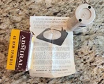 Vintage Admiral Part 400 686-6/MODEL 45SP Record Adapter 45RPM Spindle Stacker. Fixed Price $10.00.