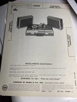 Sams Photofact Set 1083 Folder Panasonic SG-674 Service Manual 1970. Fixed Price $9.50.