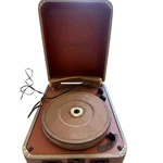 Vintage Columbia Portable Suitcase Record Player Turntable 3-SPEED 33 45 78 Work. Fixed Price $65.46.